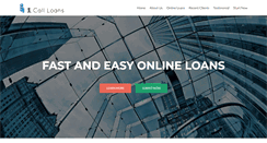 Desktop Screenshot of 1callloans.com